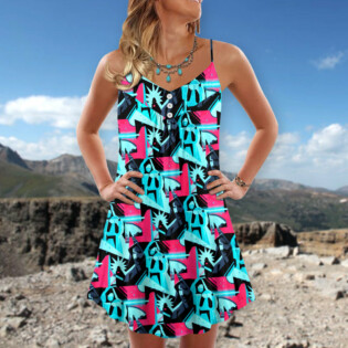 STAR WARS TALE OF TWO JEDI - V-neck Sleeveless Cami Dress