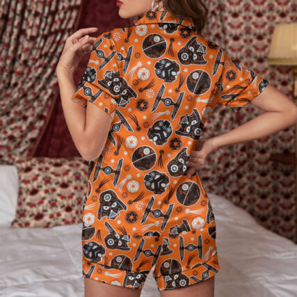 Star Wars Darth Vader Sugar Skull - Women's Pajama Set With Short Sleeve