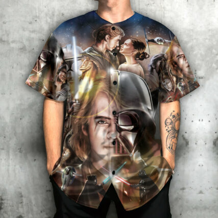 Star Wars Patter Movie - Baseball Jersey