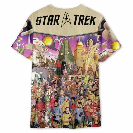 ST The Original Series 50th Anniversary Comics - Unisex 3D T-shirt
