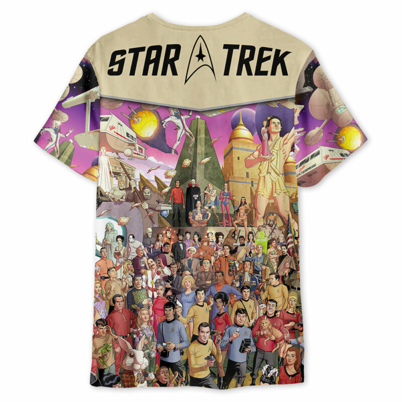 ST The Original Series 50th Anniversary Comics - Unisex 3D T-shirt