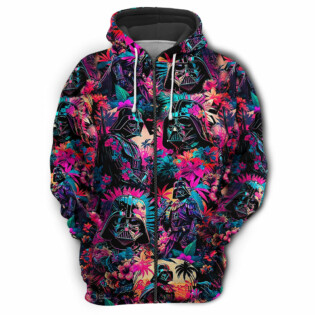 Star Wars Darth Vader Synthwave Cool - Hoodie