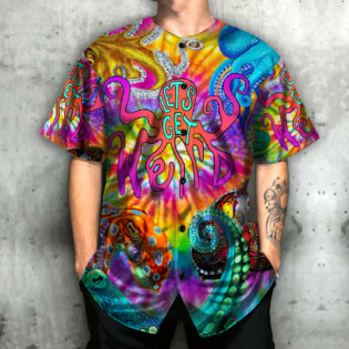 Octopus Hippie Let's Get Werd - Baseball Jersey - Owl Ohh - Owl Ohh