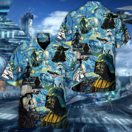 Starwars Starry Night Hope and Mysteries - Hawaiian Shirt