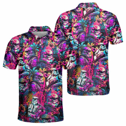 Star Wars Synthwave Cool - Polo Shirt