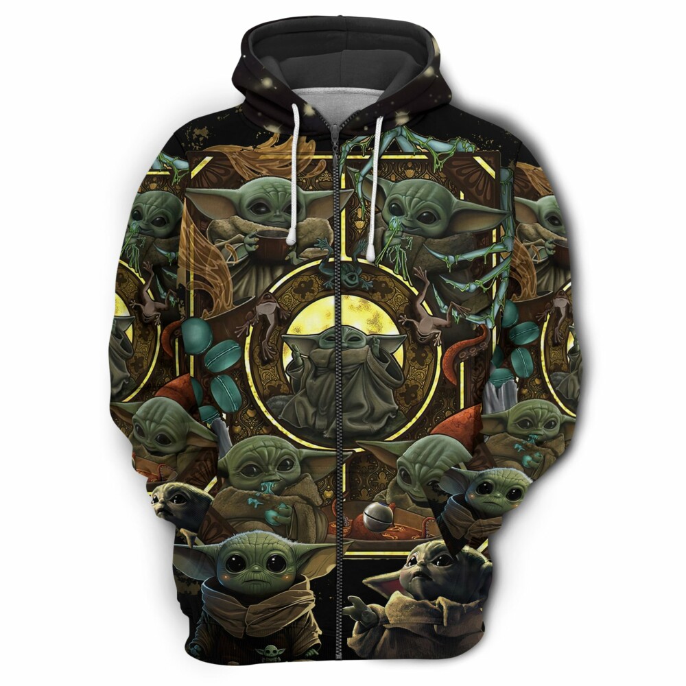 Starwars Baby Yoda In Your Area - Hoodie
