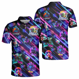 Star Wars Neon All Star Style - Polo Shirt