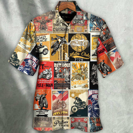 Motorcycle A Bike On The Road Is Worth Two In The Shed - Hawaiian Shirt - Owl Ohh for men and women, kids - Owl Ohh