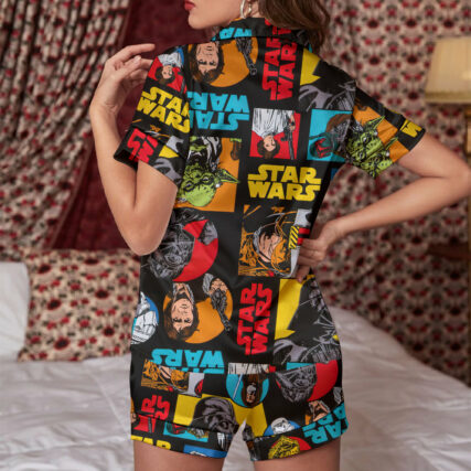 Star Wars Pattern Colorful - Women's Pajama Set