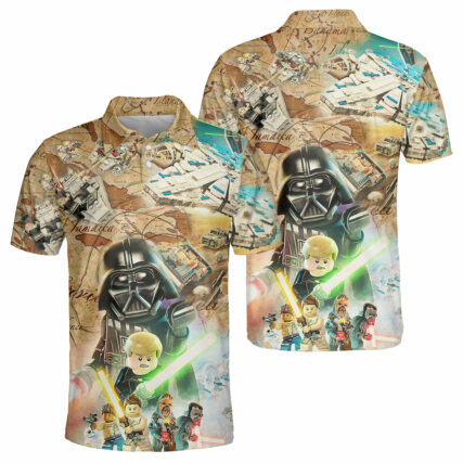 Star Wars Lego Pirate Vintage Ship - Polo Shirt