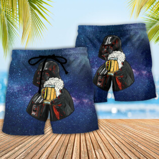 SW Darth Vader I Find Your Lack Of Beer Disturbing Cool - Beach Short