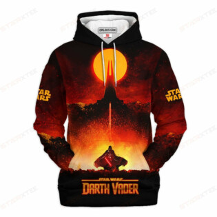 Star Wars Darth Vader Fire Gift For Fans - Hoodie  - Owl Ohh