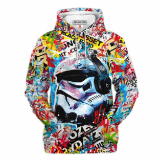 Star Wars Stormtrooper Colorful Gift For Fans - Hoodie  - Owl Ohh