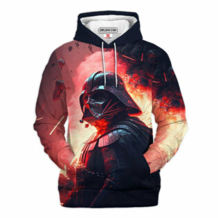 Star Wars Darth Vader Fire Gift For Fans - Hoodie  - Owl Ohh