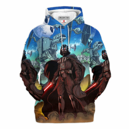 Star Wars Darth Vader Space Gift For Fans - Hoodie  - Owl Ohh
