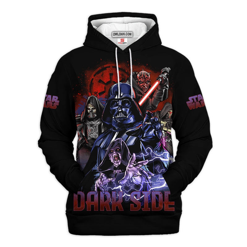 Star Wars Dark Side Gift For Fans - Hoodie  - Owl Ohh