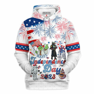 Star Wars Independence Day 2023 Gift For Fans - Hoodie  - Owl Ohh
