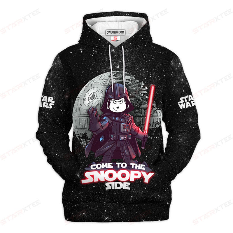 Star Wars Come To The Snoopy Side Gift For Fans - Hoodie  - Owl Ohh