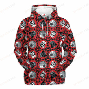 Star Wars Red Pattern Gift For Fans - Hoodie  - Owl Ohh