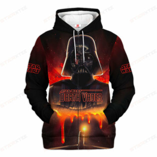 Star Wars Darth Vader Fire Gift For Fans - Hoodie  - Owl Ohh