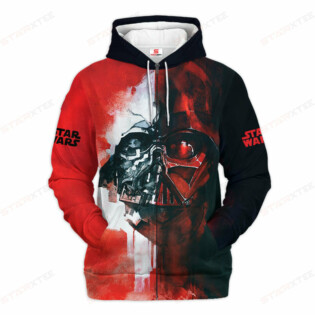 Star Wars Darth Vader Black Red Gift For Fans - Hoodie  - Owl Ohh