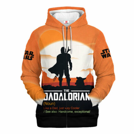 The Dadalorian This is The Way Father's Day Gift For Fans - Hoodie  - Owl Ohh