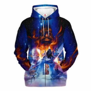 Star Wars Darth Vader Space Gift For Fans - Hoodie  - Owl Ohh
