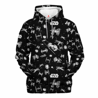 Star Wars Pattern Gift For Fans - Hoodie  - Owl Ohh