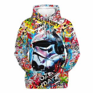 Star Wars Stormtrooper Colorful Gift For Fans - Hoodie  - Owl Ohh