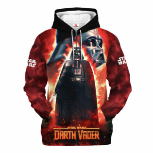 Star Wars Darth Vader Fire  Gift For Fans - Hoodie  - Owl Ohh