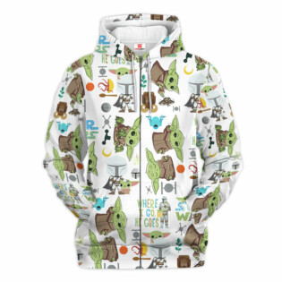 Star Wars Baby Yoda The Mandalorian Gift For Fans - Hoodie  - Owl Ohh