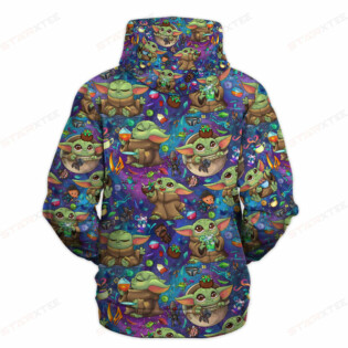 Star Wars Baby Yoda Cocktail Gift For Fans - Hoodie  - Owl Ohh