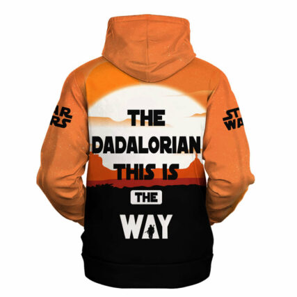 The Dadalorian This is The Way Father's Day Gift For Fans - Hoodie  - Owl Ohh