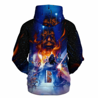 Star Wars Darth Vader Space Gift For Fans - Hoodie  - Owl Ohh