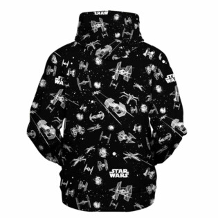 Star Wars Pattern Gift For Fans - Hoodie  - Owl Ohh