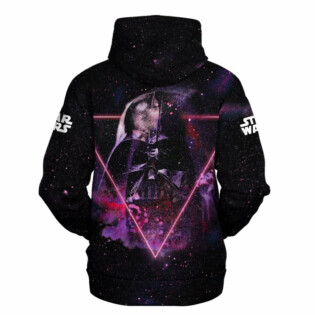 Star Wars Darth Vader Galaxy Purple Gift For Fans - Hoodie  - Owl Ohh