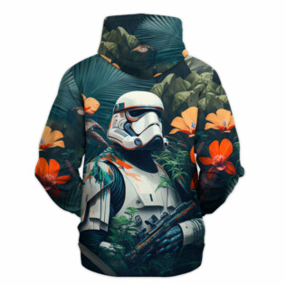 Star Wars Stormtrooper Tropical Gift For Fans - Hoodie  - Owl Ohh