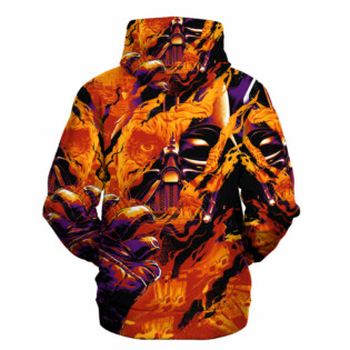 Star Wars Darth Vader Fire Gift For Fans - Hoodie  - Owl Ohh