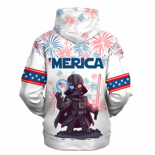 Star Wars Darth Vader Independence Day Gift For Fans - Hoodie  - Owl Ohh