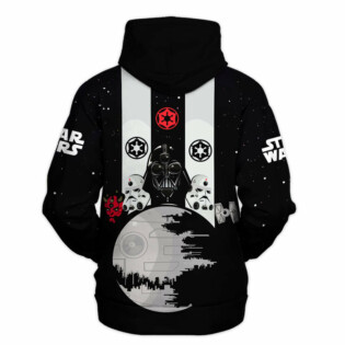 Star Wars Black and White Gift For Fans - Hoodie  - Owl Ohh