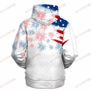 Star Wars Baby Yoda Merica Gift For Fans - Hoodie  - Owl Ohh
