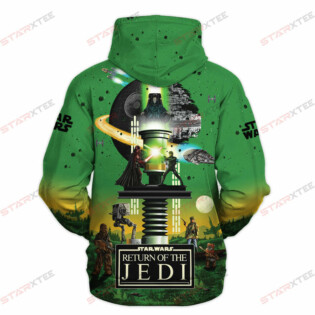 Star Wars Return Of The Jedi Green Gift For Fans - Hoodie  - Owl Ohh