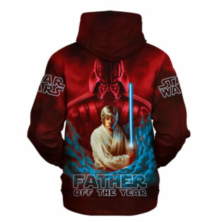 Star wars Father Of The Year Happy Father's Day Gift For Fans - Hoodie  - Owl Ohh