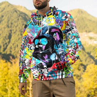 Star Wars Darth Vader Colorful Gift For Fans - Hoodie  - Owl Ohh