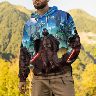 Star Wars Darth Vader Space Gift For Fans - Hoodie  - Owl Ohh