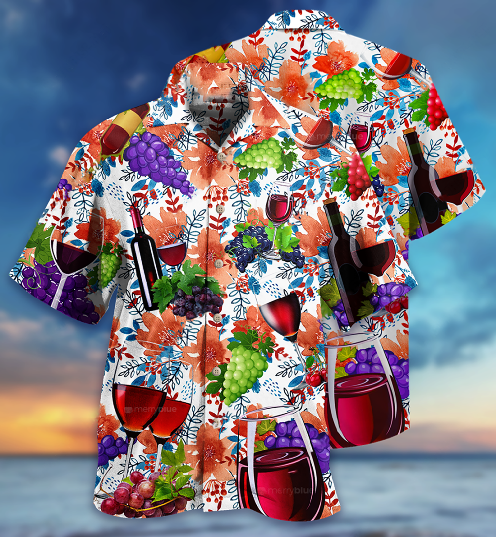 Wine Love It Special Style - Hawaiian Shirt - Owl Ohh - Owl Ohh