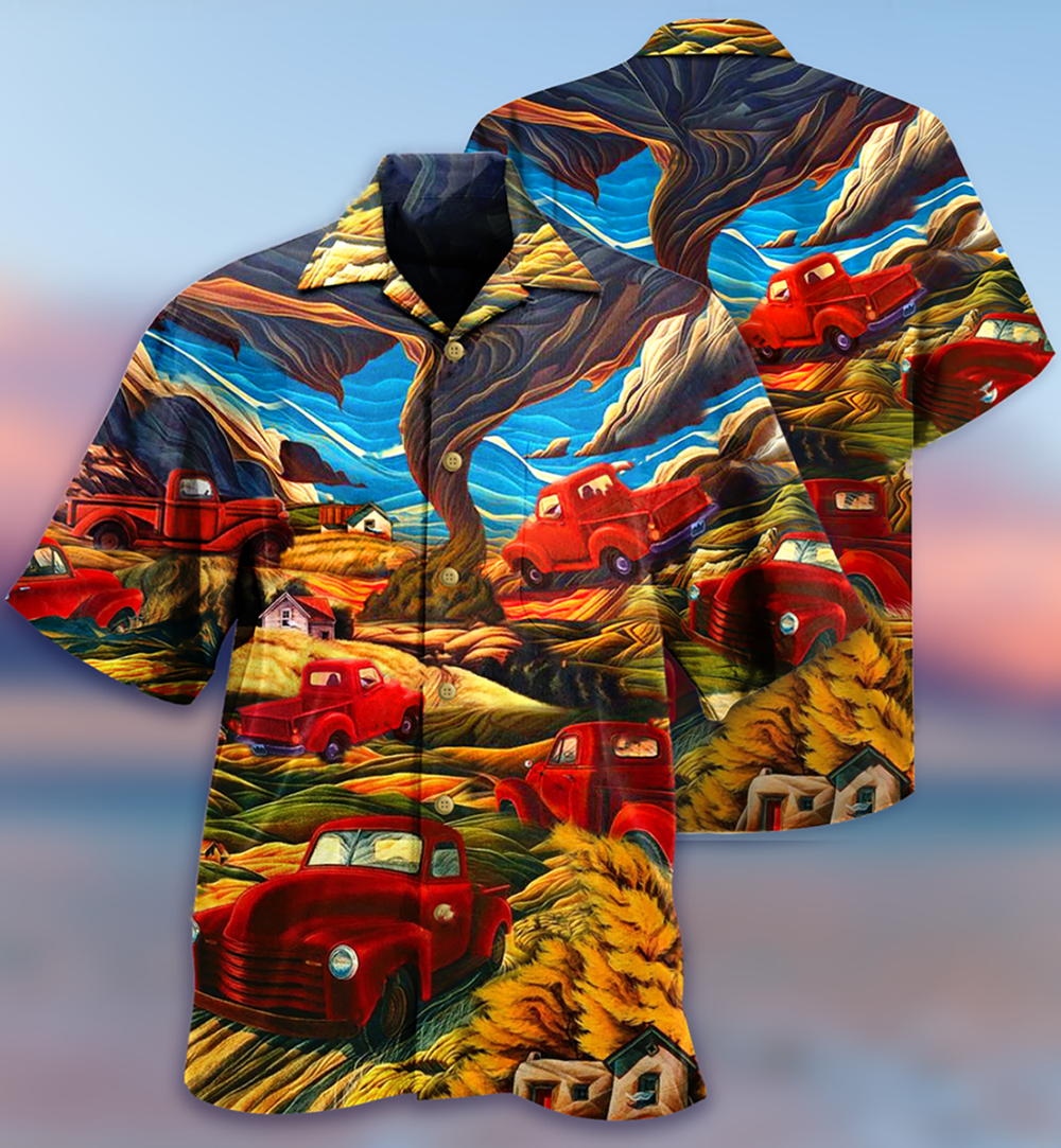 Car Love Red Mountain - Hawaiian Shirt - Owl Ohh - Owl Ohh