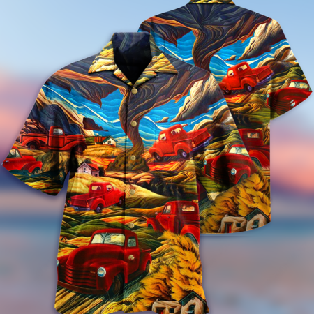 Car Love Red Mountain - Hawaiian Shirt - Owl Ohh - Owl Ohh