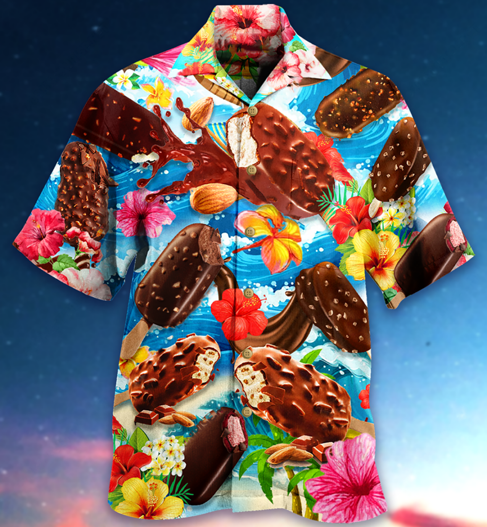 Ice Cream Love It Hot Summer - Hawaiian Shirt - Owl Ohh - Owl Ohh
