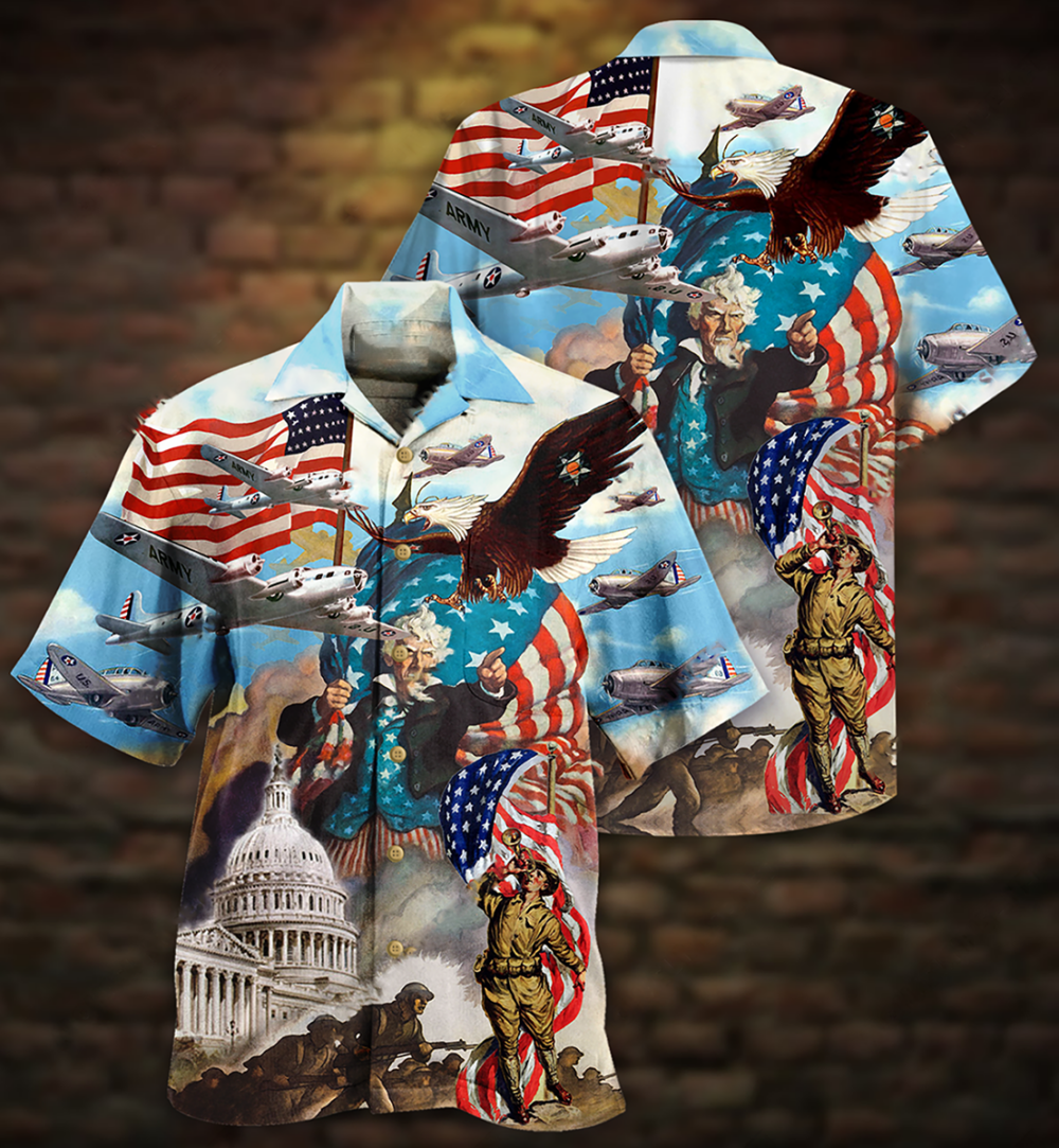 America War And Peace - Hawaiian Shirt - Owl Ohh - Owl Ohh